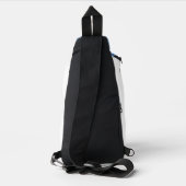 Aangepaste naam & tekst drone sling bag (Achterkant)