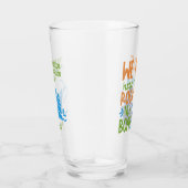 Aangepaste naam, tekst en jaar cruise glas (Rechts)