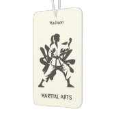 Aangepaste naam, tekst en kleur martial arts luchtverfrisser (Links)