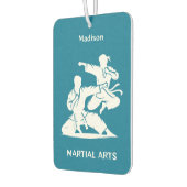 Aangepaste naam, tekst en kleur martial arts luchtverfrisser (Links)