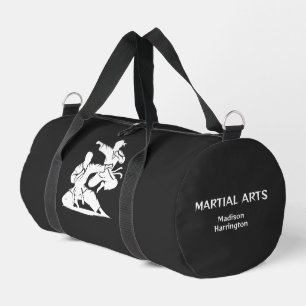 Aangepaste naam, tekst en kleur martial arts plunjezak