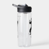 Aangepaste naam, tekst en kleur martial arts waterfles (Rechts)