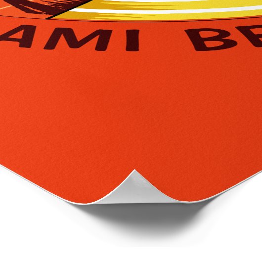 Aangepaste naam, tekst en kleur poster met deelsle (Hoek)