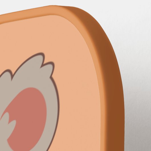 Aangepaste naam, tekst en kleurenliefde Koala Pickleball Paddle (Links Detail)