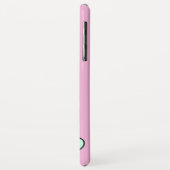 Aangepaste naam, tekst- en kleurentelefoonkwesties Case-Mate iPhone case (Achterkant/links)