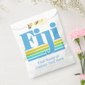 Aangepaste naam / tekst Fiji Bedankzakje (Gezegeld)