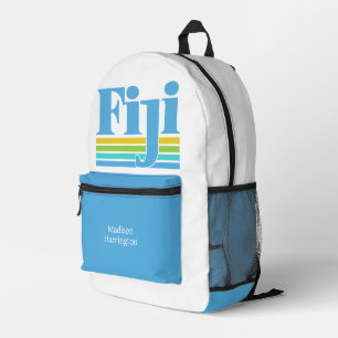 Aangepaste naam / tekst Fiji Bedrukte Rugzak