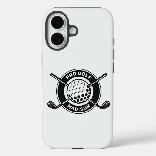 Aangepaste naam & tekst Golf Case-Mate iPhone Case (Achterkant)