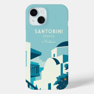 Aangepaste naam & tekst Griekenland iPhone 15 Case