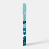 Aangepaste naam & tekst Griekenland iPhone 15 Case (Linkerkant)