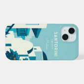 Aangepaste naam & tekst Griekenland iPhone 15 Case (Achterkant horizontaal)