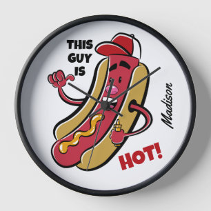 Aangepaste naam & tekst Hot Dog