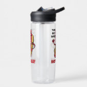 Aangepaste naam & tekst Hot Dog Waterfles (Links)