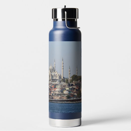 Aangepaste naam & tekst Istanbul Waterfles (Links)