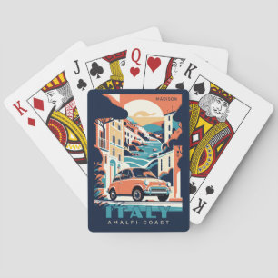 Aangepaste naam & tekst Italië Pokerkaarten