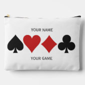 Aangepaste naam & tekst Kaart Player Etui (Voorkant)