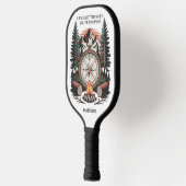 Aangepaste naam & tekst kamperen pickleball paddle (Links)
