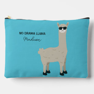 Aangepaste naam, tekst & kleur Cool Llama Etui