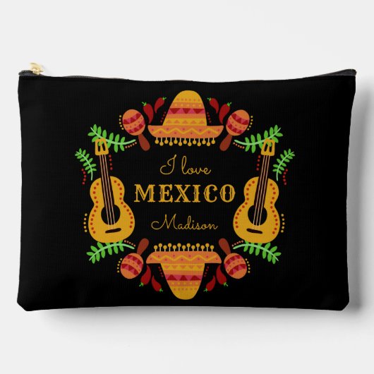 Aangepaste naam/tekst Mexico Etui (Voorkant)