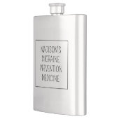 Aangepaste naam / tekst Migraine Preventie Flacon (Links)