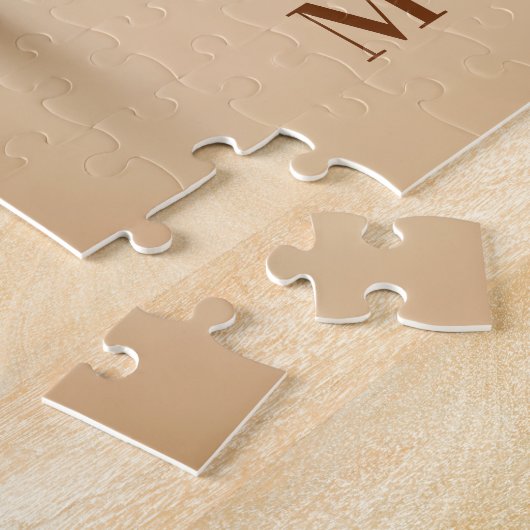 Aangepaste naam & tekst Muzikale Clef Note Legpuzzel (Zijkant)