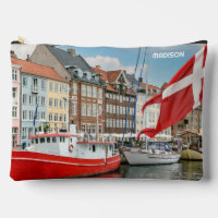 Aangepaste naam & tekst Nyhavn Copenhagen Denemark
