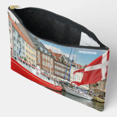 Aangepaste naam & tekst Nyhavn Copenhagen Denemark Etui (Open)