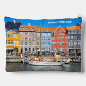 Aangepaste naam & tekst Nyhavn Copenhagen Denemark Etui (Achterkant)