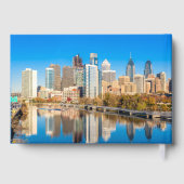 Aangepaste Naam & Tekst Philadelphia Pennsylvania Gastenboek (Achterkant)