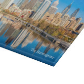 Aangepaste Naam & Tekst Philadelphia Pennsylvania Snijplank (Hoek)