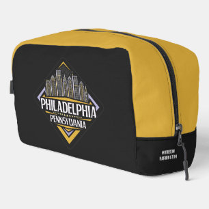 Aangepaste naam / tekst Philadelphia Pennsylvania Toilettasje