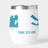 Aangepaste naam & tekst Scuba Diving (Links)