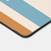 Aangepaste naam tekst slogan Kantoor of persoonlij Bureaumat (Hoek)