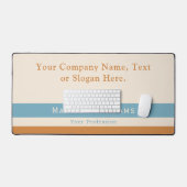 Aangepaste naam tekst slogan Kantoor of persoonlij Bureaumat (Keyboard & Muis)