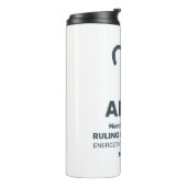 Aangepaste naam / tekst sterrenbeeld Ram Thermosbeker (Gedraaid links)