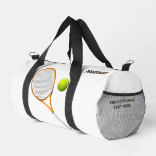 Aangepaste naam & tekst Tennis Plunjezak