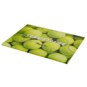 Aangepaste naam & tekst Tennisballen Snijplank (Hoek)