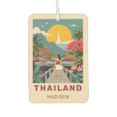 Aangepaste naam / tekst Thailand Luchtverfrisser (Voorkant)