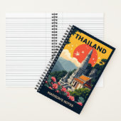 Aangepaste naam / tekst Thailand Notitieboek (Binnen)