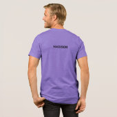 Aangepaste naam & tekst vechtsporten Tri-Blend shirt (Voorkant)