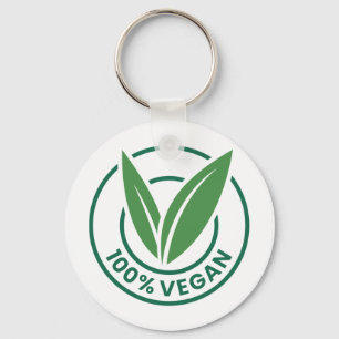 Aangepaste naam / tekst Vegan Sleutelhanger