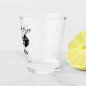 Aangepaste naam & tekst Vis Shot Glas (Rechts)