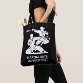 Aangepaste naam & tekst voor martial arts tote bag (Dichtbij)