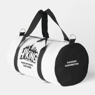 Aangepaste naam & tekst wandelen plunjezak
