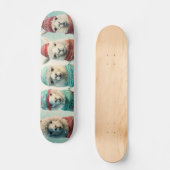 Aangepaste naam / tekst Winter Llama's Persoonlijk Skateboard (Voorkant)