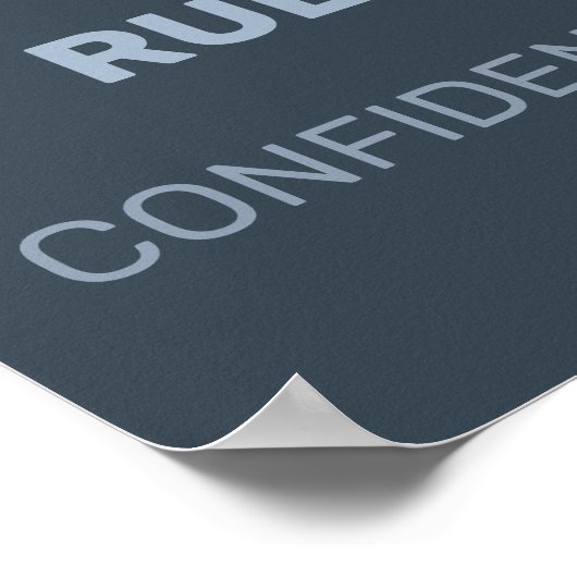 Aangepaste naam / tekst Zodiac Sign Leo Poster (Hoek)