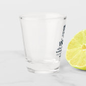 Aangepaste Naam / Tekst Zodiac Sign Maagd Shot Glas (Links)