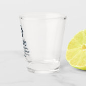 Aangepaste Naam / Tekst Zodiac Sign Maagd Shot Glas (Rechts)