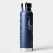 Aangepaste naam / tekst Zodiac Sign Stier Waterfles (Links)