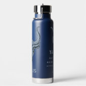 Aangepaste naam / tekst Zodiac Sign Stier Waterfles (Rechts)